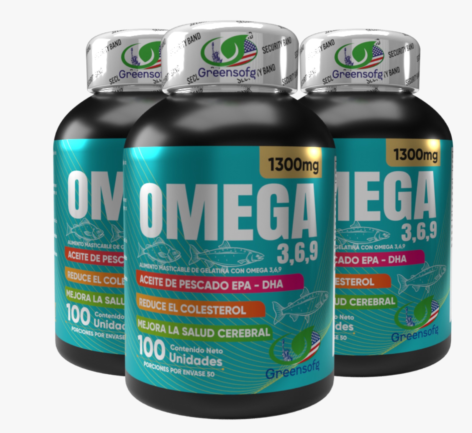 OMEGA 3,6,9 X 100 SORGELS X 3